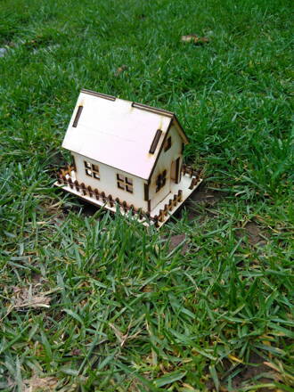 Vypaľovaný domček